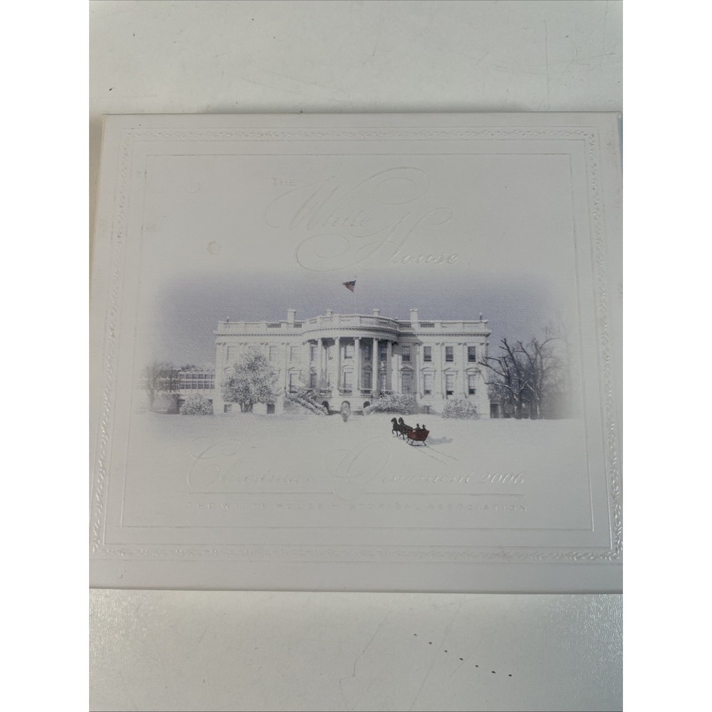 The White House Christmas Ornament 2006 In Original Box - Picture 1 of 7